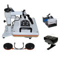 Freesub Manufacturer Tshirt Mugs Plates Caps Multifunctional Combo 8 in 1 Heat Press Machine